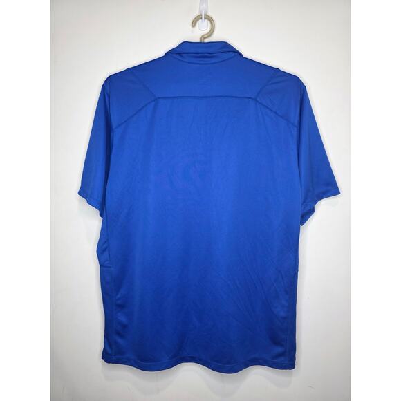 Nike St Louis University SLU Billikens blue short sleeve polo shirt - XL - Picture 5 of 6